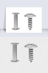 螺丝钉单体模型设计图片