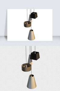 SU灯具su模型建模与渲染图SU模型图片