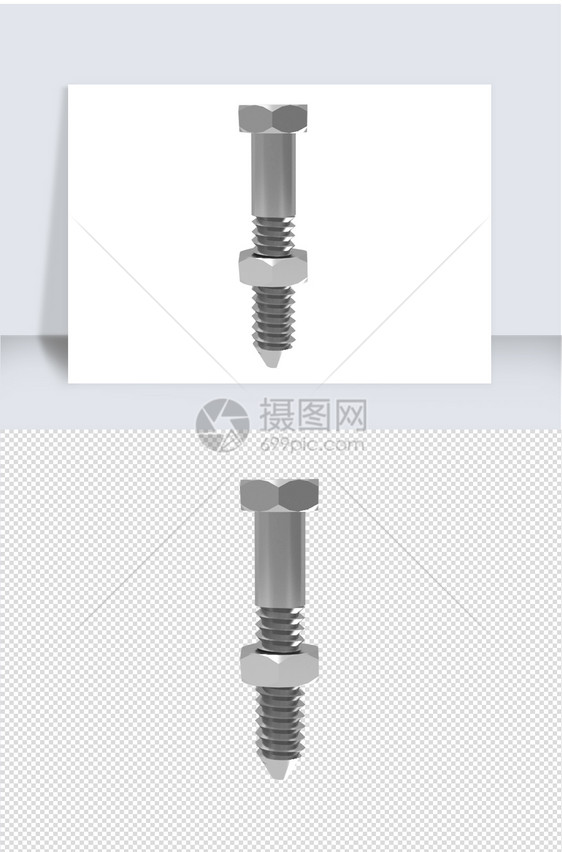 2021年五金零件螺丝单体设计图片