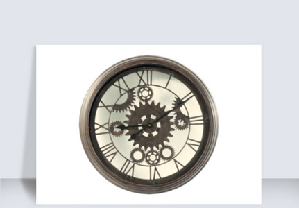 SU模型草图大师矢量图钟表时间素材图片