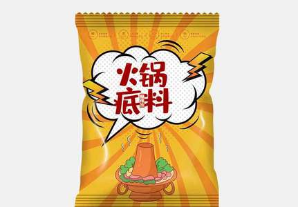 高端火锅底料食品包装设计高清图片