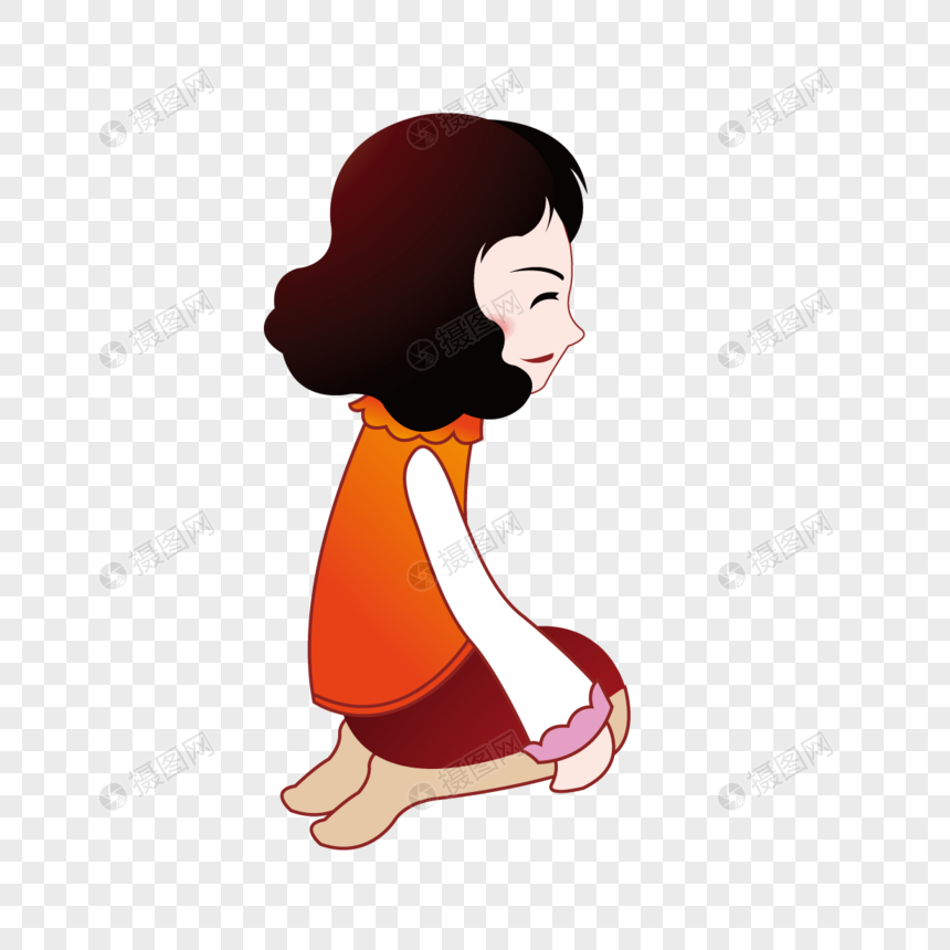 人物 跪着的人