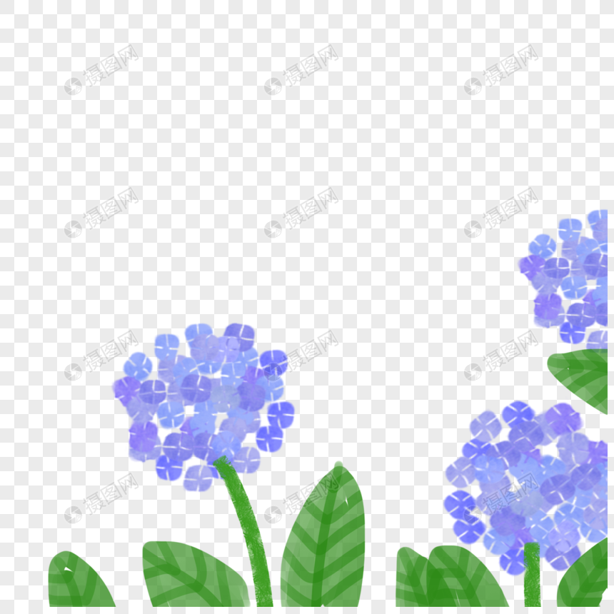蓝色绣字体元素商标psd球花_设计素材免费下设计教程素材格式ps图片