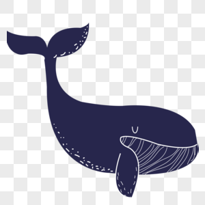 蓝色鲸鱼深海蓝鲸高清图片