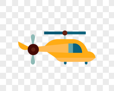 直升机直升机元素高清图片