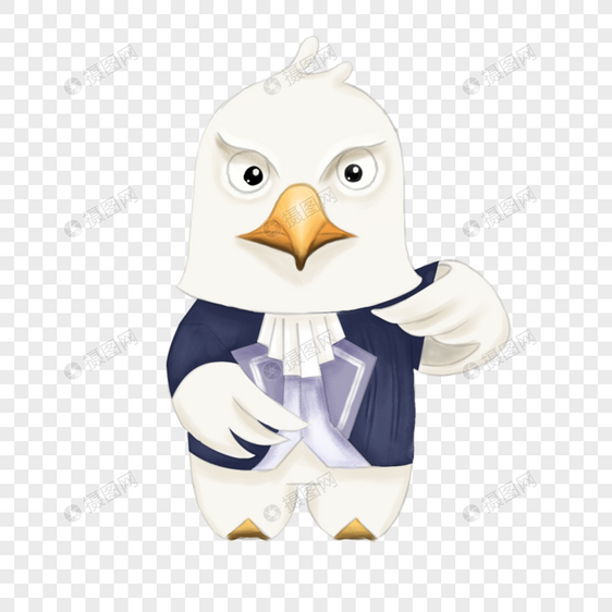 卡通老鹰
