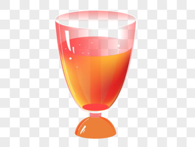 饮料杯装满果汁的杯子高清图片