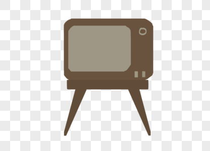 旧电视机素材电视桌高清图片