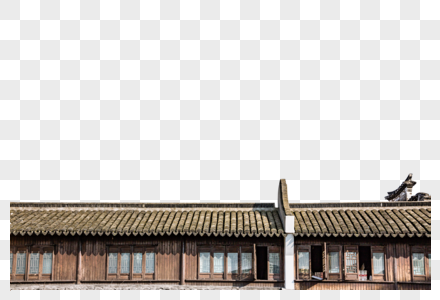 旅游度假朱家角古镇建筑图片