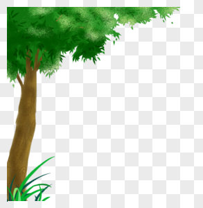 绿色大树png高清图片