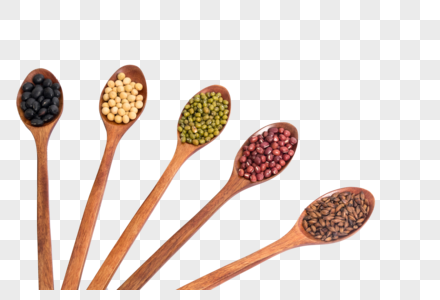 五谷杂粮绿豆小米高清图片