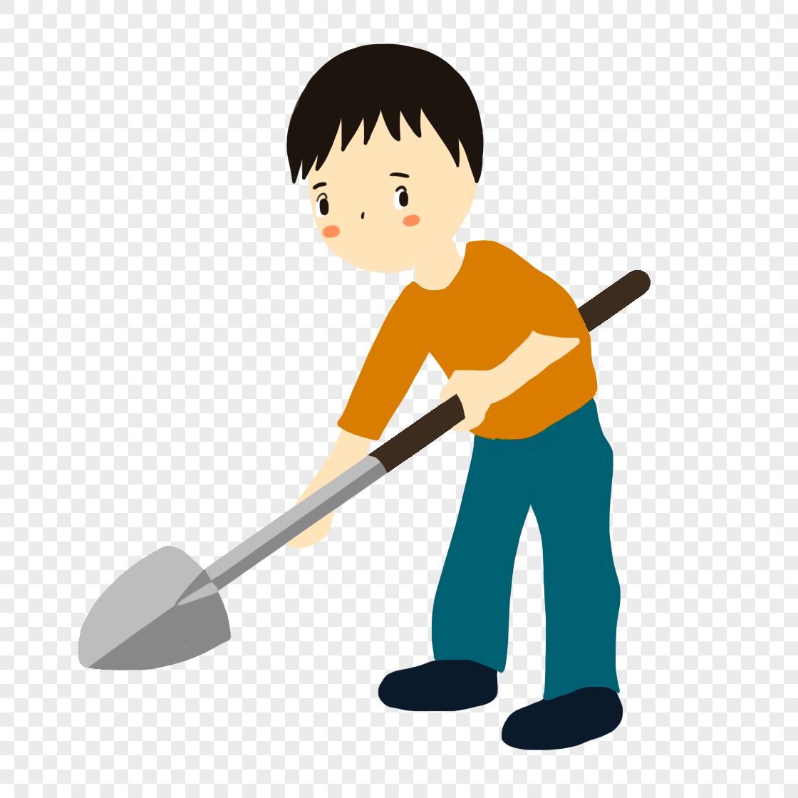 铁锹少年