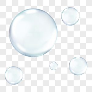 气泡PNG图库高清图片