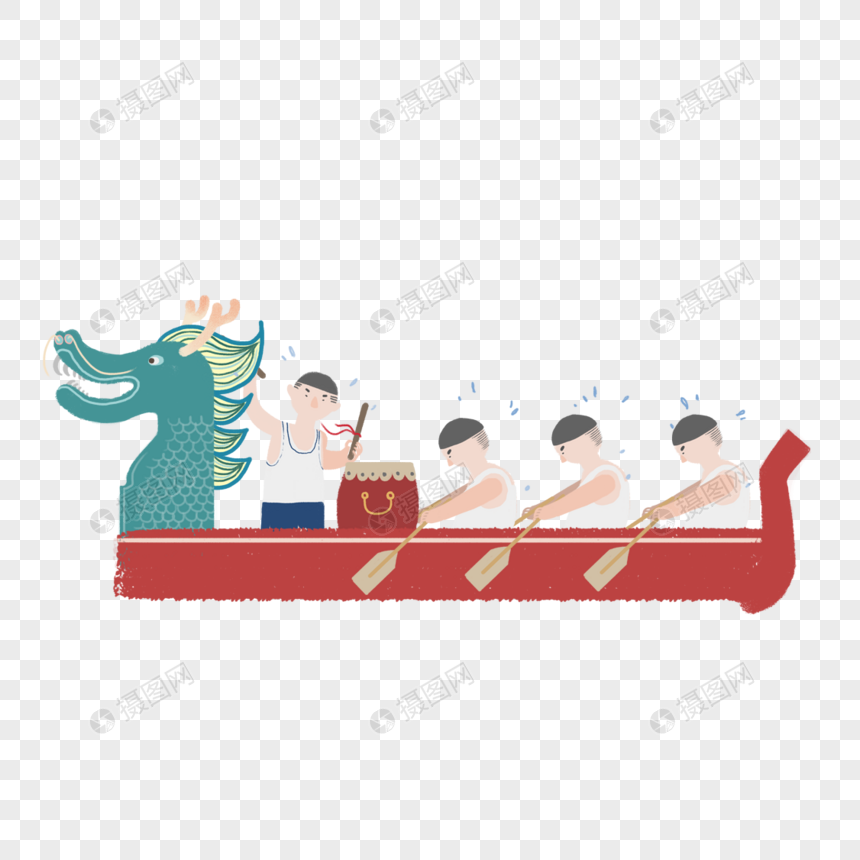 划龙舟