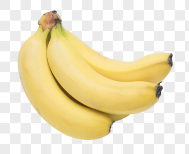 产品实物香蕉元素高清图片