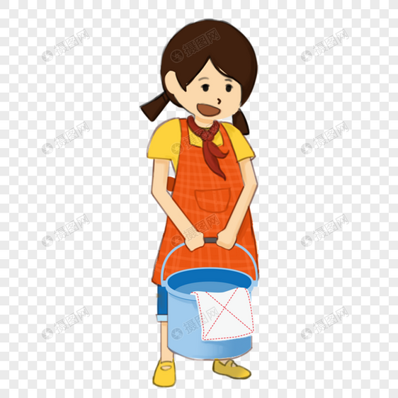 提水女孩