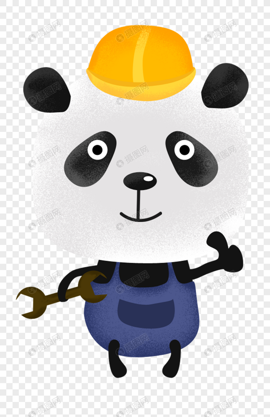 熊猫工人图片