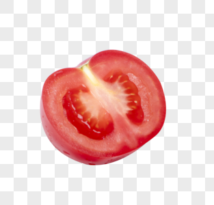 切开的西红柿免抠图元素高清图片