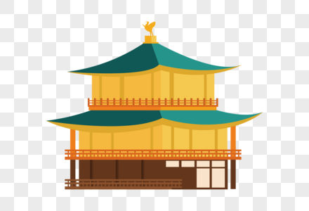 日本建筑金阁寺图片