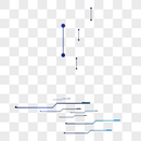 科技电子元件电路光效图片