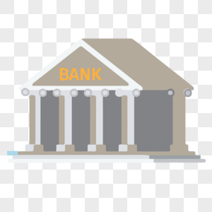 银行建筑银行支票图片素材