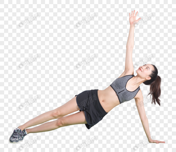 运动健身女性舒展肢体训练图片图片