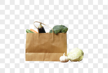 购物袋中的蔬菜图片图片