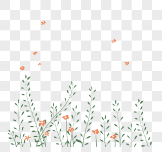 花丛草丛 装饰图片