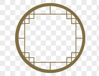 古风窗框高清图片