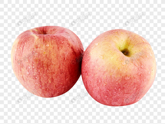 两只苹果图片