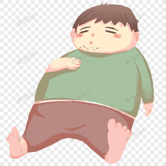 肥胖男孩
