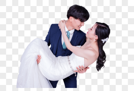 情侣婚纱照公主抱图片