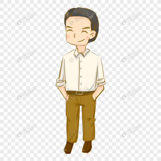 站着的男人