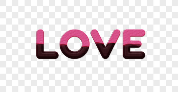 LOVE字体设计图片