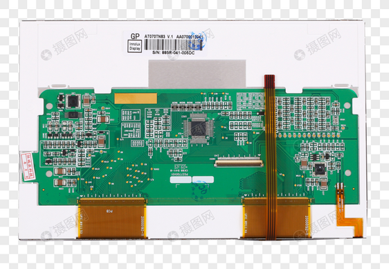 电路板 白底图图片