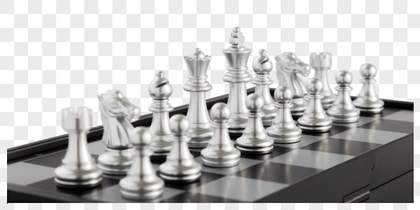国际象棋决策计算高清图片