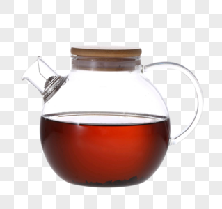 玻璃茶壶图片