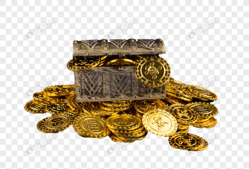 金币和宝箱图片
