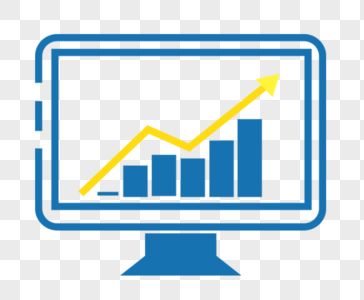 柱状上升图柱状数据高清图片