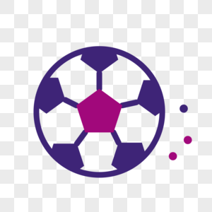 足球线性足球标志高清图片