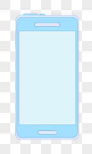 蓝色手机图片