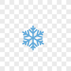 雪花天气图标App图片素材