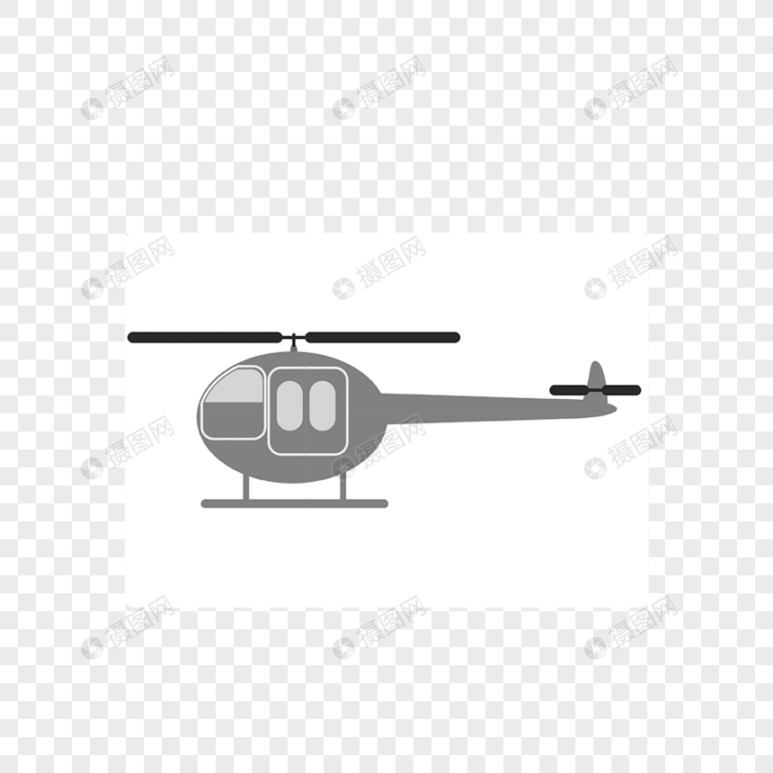 直升机图标图片