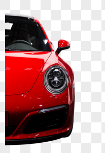 豪华红色汽车图片