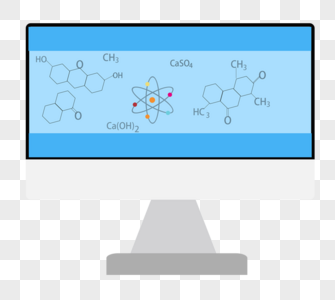 化学教学电脑图片