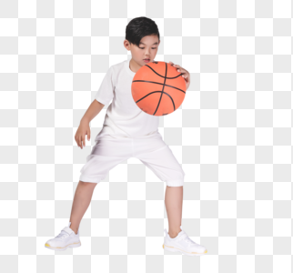 男孩子打篮球图片