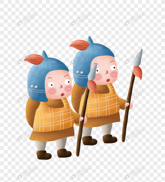 古代士兵