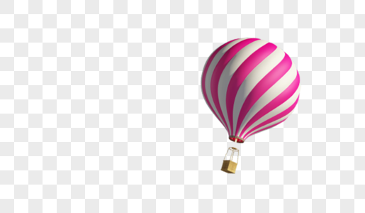卡通热气球气球热气球高清图片