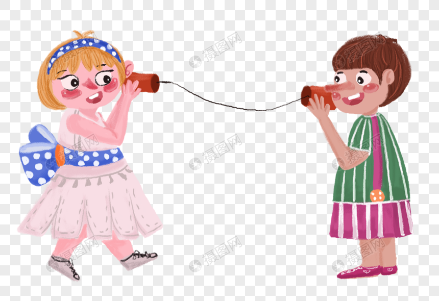 儿童节土电话元素素材PNG格式_设计素材免费