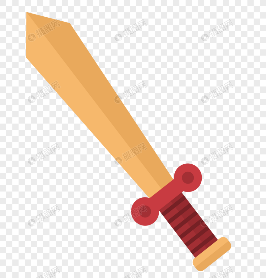木剑宝剑插画高清图片素材